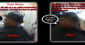 Before and After Choppers Houston Barbershop